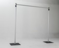 Indoor and Outdoor Event Aluminum Adjustable Pipe and Drape Wedding Backdrop