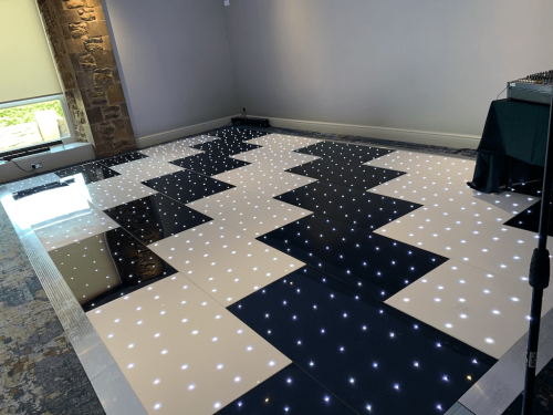 LED Starlit Dance Floor Wedding Star Twinkling LED Dance Floor for Wedding Party Event