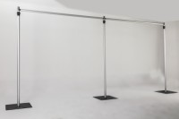 Indoor and Outdoor Event Aluminum Adjustable Pipe and Drape Wedding Backdrop