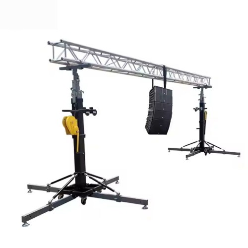 Lift Tower Speaker Lift Truss System Lighting Hand Crank Stand