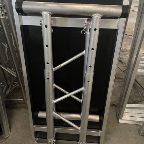 Portable DJ Table Adjustable Height Aluminium DJ Booth Stand  for Events