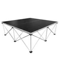 Easy Aluminum Folding Stage Riser Mobile Event Stage Platform