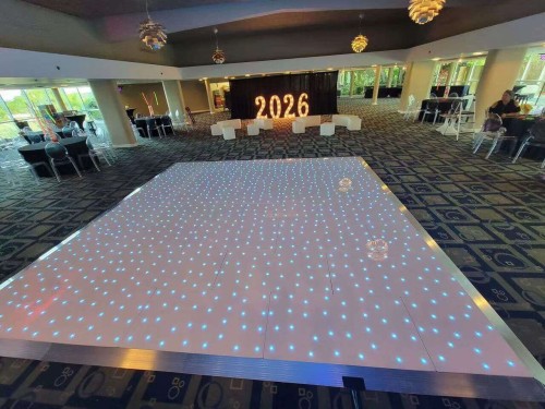 LED Starlit Dance Floor Wedding Star Twinkling LED Dance Floor for Wedding Party Event
