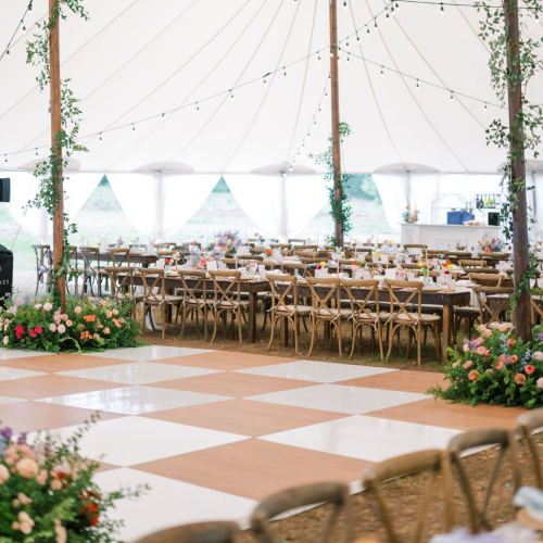 Portable High Gloss White Dance Floor Seamless Wedding Wooden Dance Floor