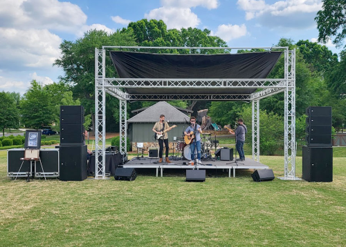 Aluminum Adjustable Height Portable Stage Platform Modular Event Stage