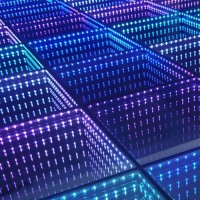 Wireless Magnetic Infinity Led Dance Floor For Wedding Event Dance Party