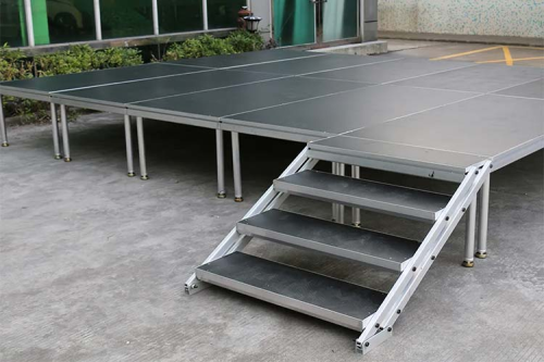 Aluminum Adjustable Height Portable Stage Platform Modular Event Stage